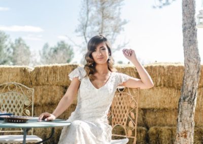 novia en finca para bodas hacienda campo y olivo