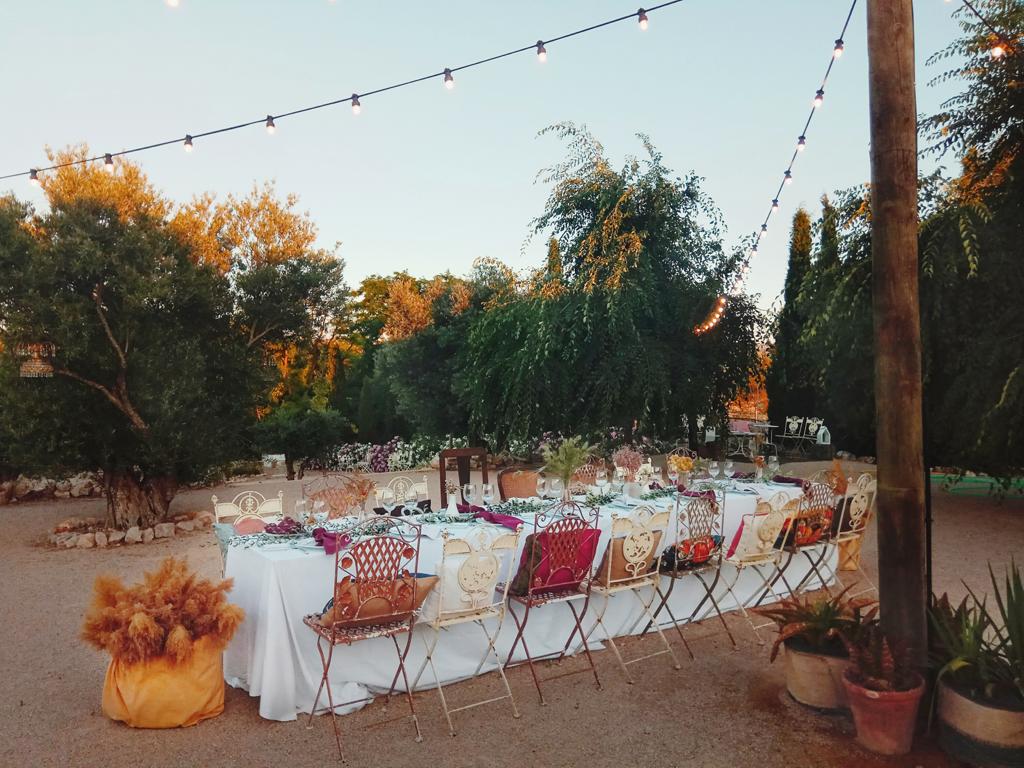 Montaje boda íntima